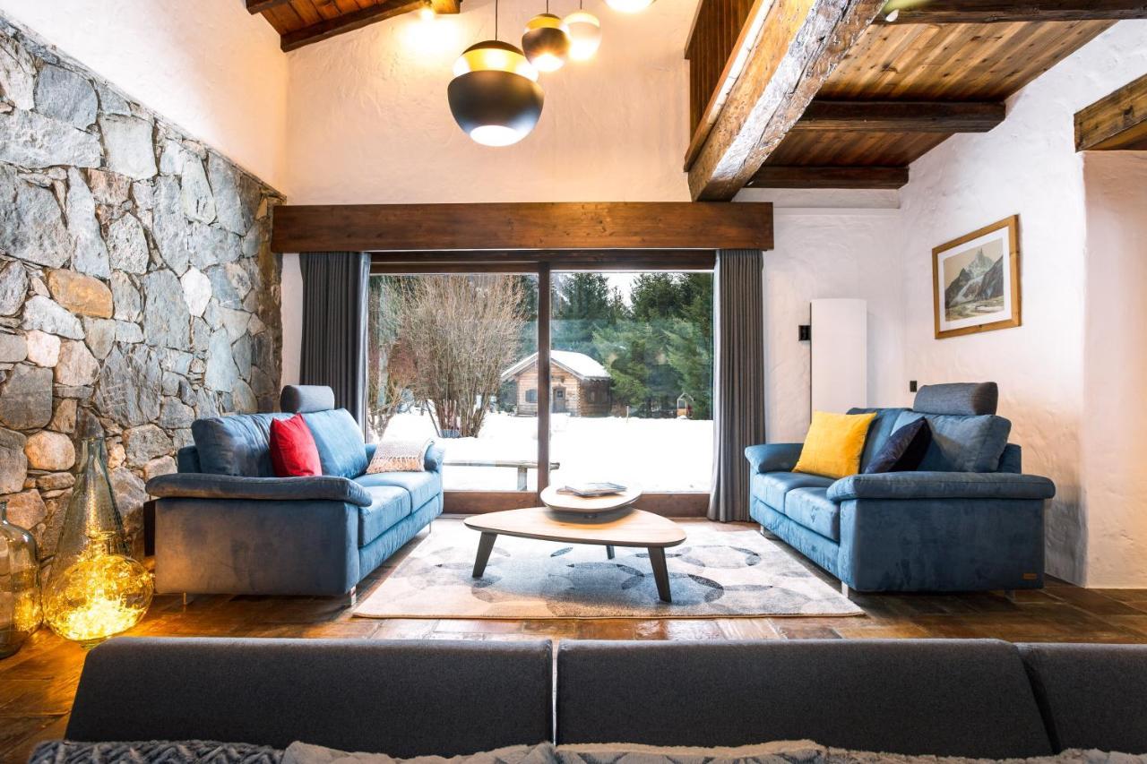 Chalet Les Praz - 280Sqm - Sauna Cinema Fitness - 5 Bedrooms In Heart Of Les Praz - By Cozee Rentals Chamonix Exterior photo