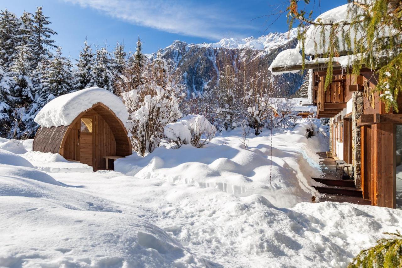 Chalet Les Praz - 280Sqm - Sauna Cinema Fitness - 5 Bedrooms In Heart Of Les Praz - By Cozee Rentals Chamonix Exterior photo